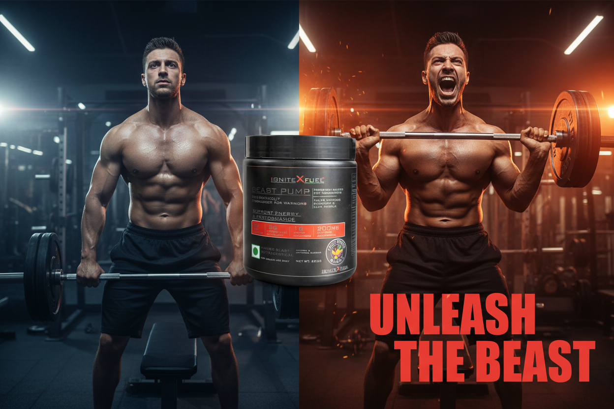 Beast Pump before and after concept