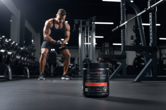 Beast Pump in gym lifestyle setting